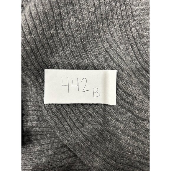 La Perla Villa Toscana Womens Gray Ruffle Waterfall Cardigan Sweater Size 8 - Picture 9 of 9